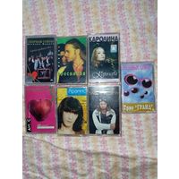 Аудиокассеты Цена  за штуку