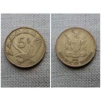 Намибия 5 долларов 1993