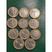 Набор из 1 евро