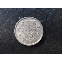 Португалия. 2,5 эскудо. 1977. С 20 копеек. Распродажа коллекции. Смотрите другие лоты.