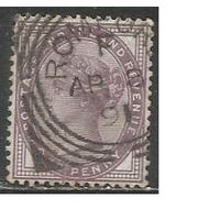 Британия. Королева Виктория. 1881г. Mi#65.