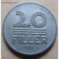 20 филлер 1972 Венгрия