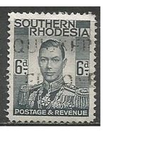 Южная Родезия. Король Георг VI. 1937г. Mi#46.