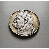 10 злотых 1937 г. Юзеф Пилсудский, лот рп-10.2