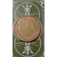 Франция 50 сантимов 1962