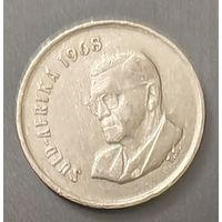 ЮАР 5 центов, 1968_РЕДКАЯ_KM# 76.2_Чарльз Сварта /SUID-AFRIKA/_Одна на АУ