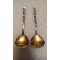 Ложки с позолотой СССР