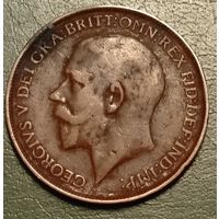 Великобритания 1 пенни 1911. Год коронации. Георг V