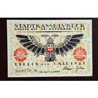 1921 год Германия 50 пфеннигов