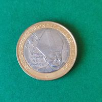 Габон 4500 франков, 2007 Иоанн Павел II