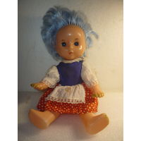 Кукла паричковая. СССР 30 см.