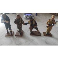 Солдаты. Дель прадо. Олово.