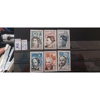 ФРАНЦИЯ 1962г. Полная серия. Чист*