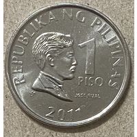 Монета 1 песо 2011 год. Филиппины