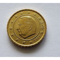 Бельгия 10 евроцентов, 2007 из официального набора BU