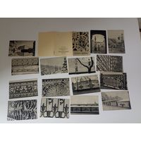 Ленинград чугунное кружево1970год, Набор 15  Из 16-ти шт.