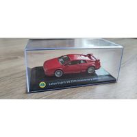 Altaya 1:43. LOTUS Esprit V8 25th Anniversary Edition 2002, red.