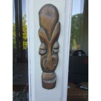 Настенная маска в полинезийском стиле "тики" (tiki).