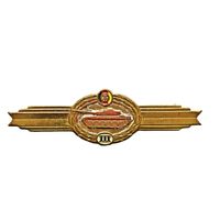 Национальная народная армия ГДР. Знак классификации специалиста  бронированной, гусеничной и бронетанковой техники. 3 класс