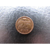 Дания. 25 эре.1999. С 20 копеек. Распродажа коллекции. Смотрите другие лоты.