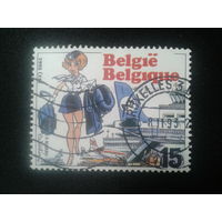 Бельгия 1993 Комикс, аэропорт