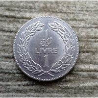Werty71 Ливан 1 ливр 1981