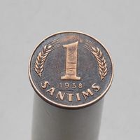 Латвия 1 сантим 1938