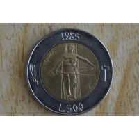 Сан-Марино 500 лир 1985 с 1 руб