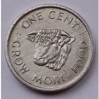 Сейшелы, 1 цент, ФАО, 1974 год, XF