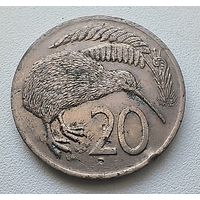 Новая Зеландия 20 центов, 1976  5-11-26