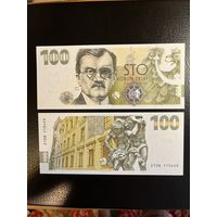 Чехия Чешская Республика 100 крон 2022 г. Юбилейная P-30a PMG 68 EPQ Superb Gem UNC