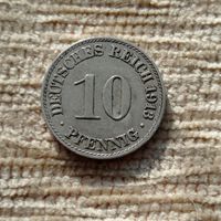 Werty71 Германия 10 пфеннигов 1913 А