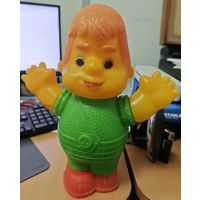 Игрушка пластиковая Карлсон. СССР. 30см