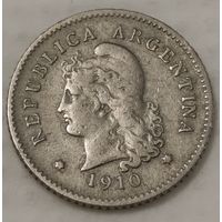 Аргентина 10 сентаво, 1910 (2-4-54)