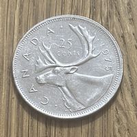 25 Центов Канада 1975 г.
