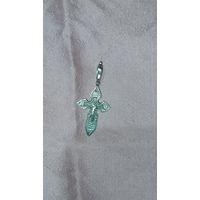 Крестик серебро 925