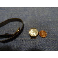 Часы "Чайка", калибр 1600, позолоченные, на ходу. Угличский часовой завод.