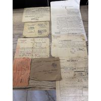 Документы 1920-е.цена за все.  П-1.