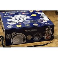 Набор посуды 19 предметов из пищевой стали