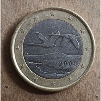 Финляндия 1 евро 2005 г., KM# 104