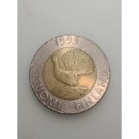 Финляндия 10 марок 1993 года .