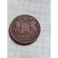 Четверть анны 1835 года