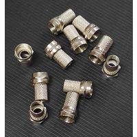 F-разъем накручивающийся RG-6, лот 10 штук