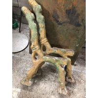 Скамейка старинная боковины
