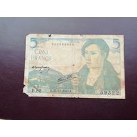 Франция 5 франков 1943
