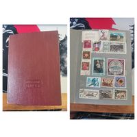Клястер с почтовыми марками СССР (всего 375 марок от 1940-х до 1990-х)
