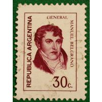 Аргентина 1970. Генерал Мануэль Бельграно