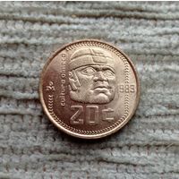 Werty71 Мексика 20 сентаво 1983 Блеск