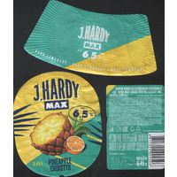 Пивная этикетка - J. HARDY