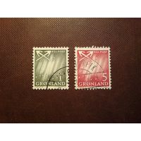 Гренландия 1963 г.Северное сияние ./26а/